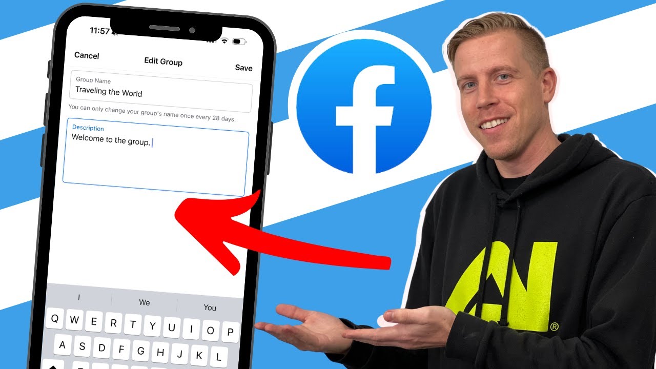 Как изменить название группы Facebook в 2024 году
