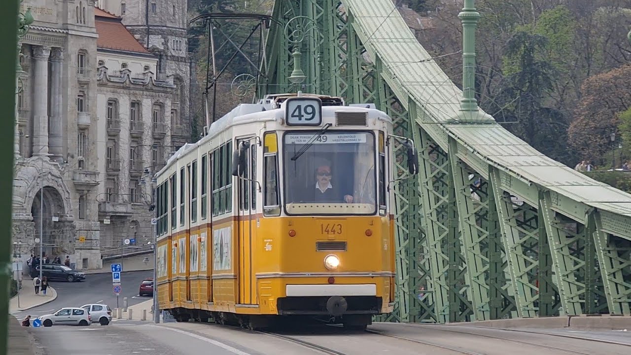 Ganz csuklós villamosok a 47, 49 vonalon