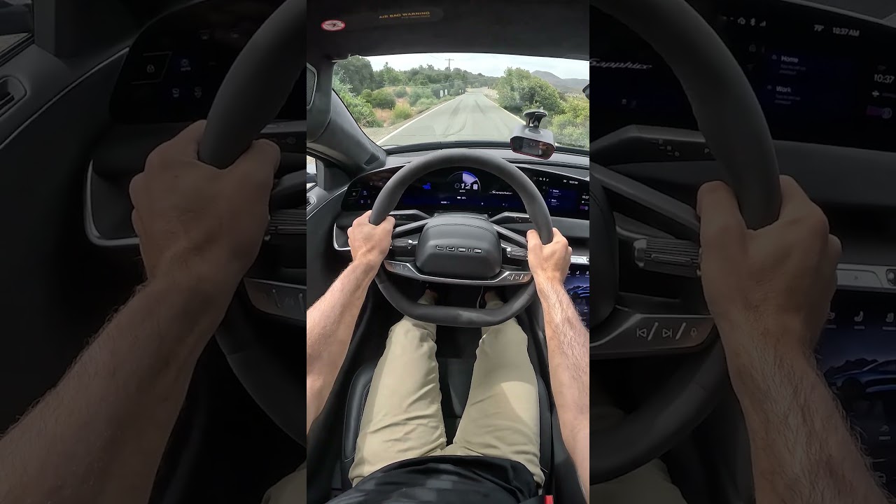 The Lucid Air Sapphire Gets to 60 in 2.2 Seconds