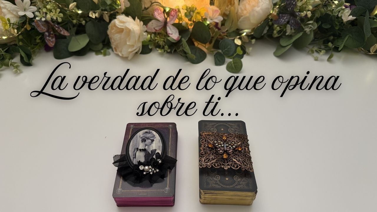 ❤️🧐 C&Oacute;MO TE VE AHORA? 🌹 QU&Eacute; OPINA DE T&Iacute; Y DE VUESTRA CONEXI&Oacute;N? ❤️ Tarot Interactivo Hoy