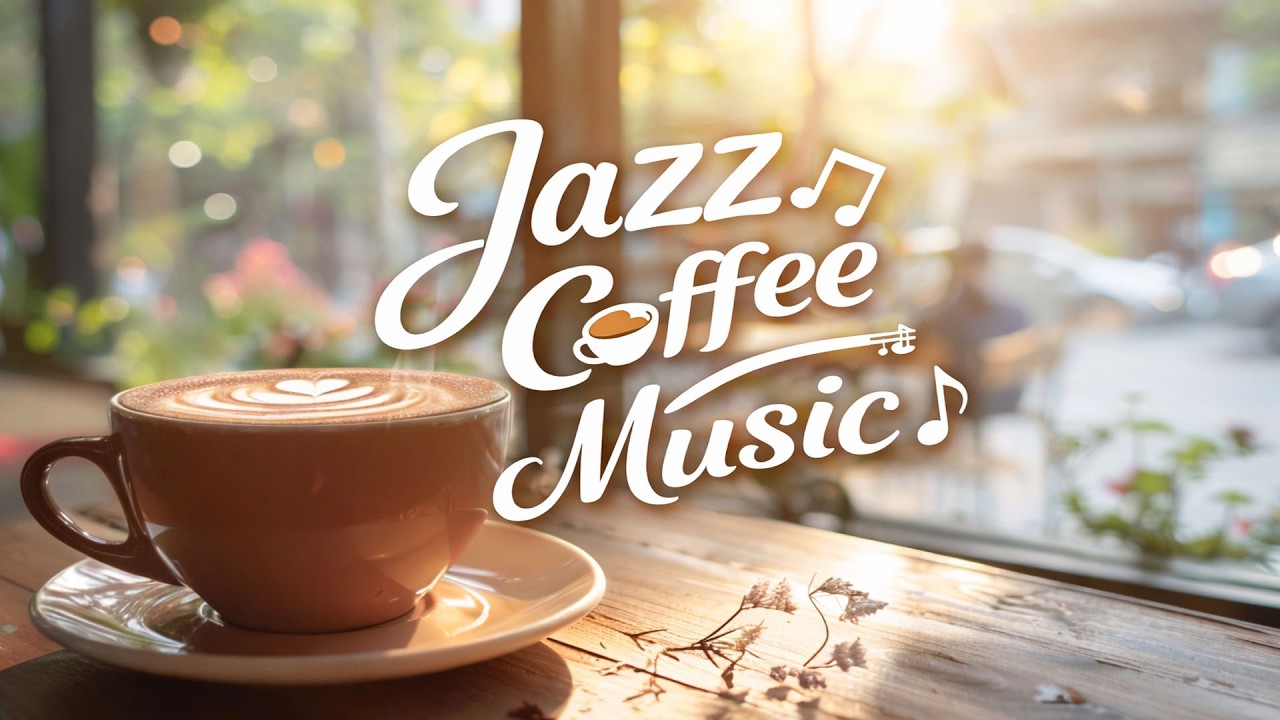 Cafe Jazz Music | Morning Tranquill Jazz with Nature Therapy for Stress Relief, Study & Work