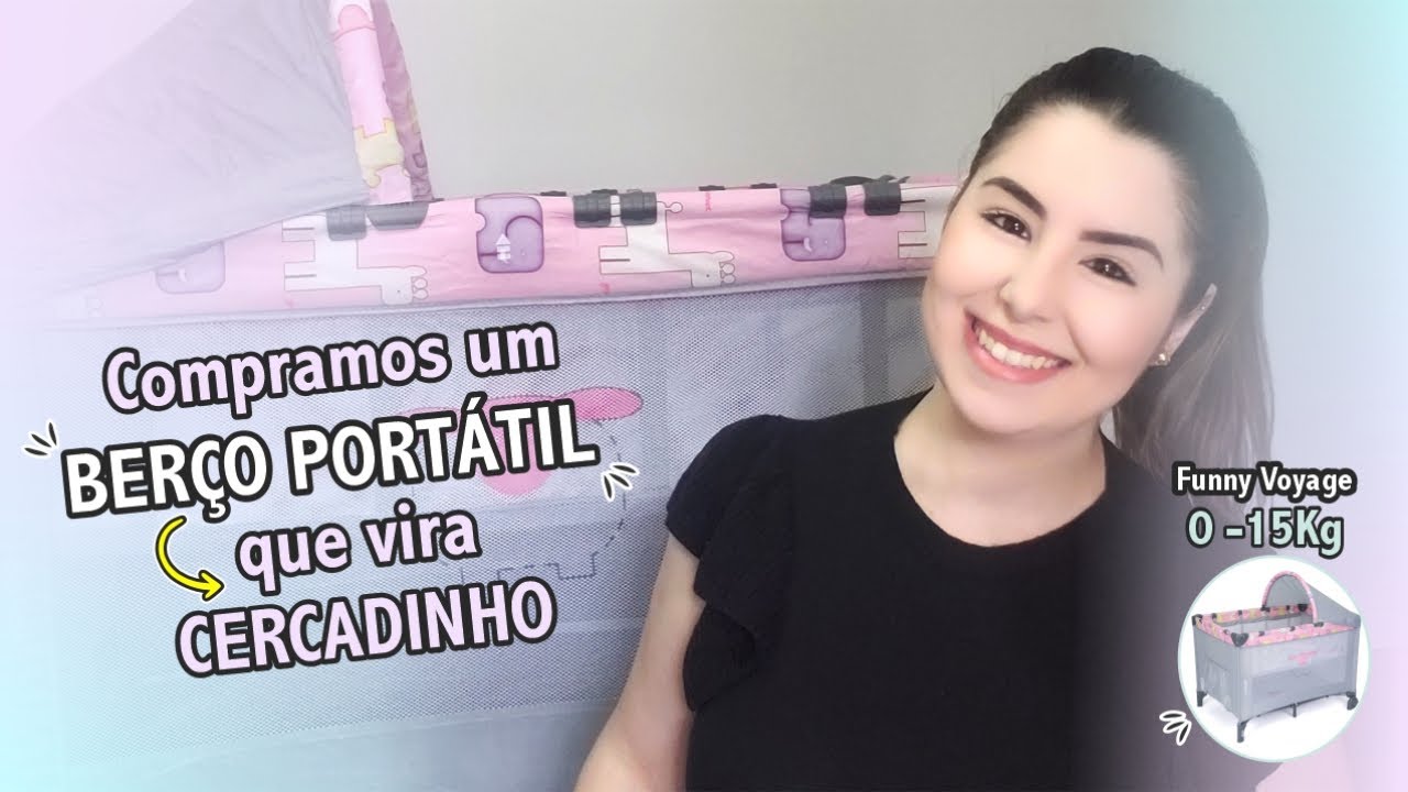 Berço portátil e cercadinho | Resenha completa modelo Voyage!