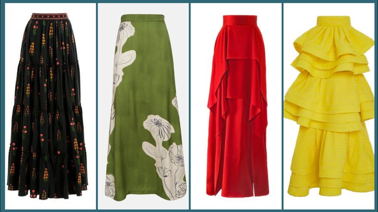 “New Stylish Skirt Designs | Party Wear & Casual Collection”