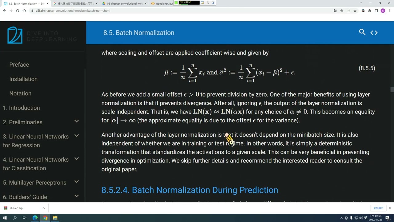Deep learning 040 8.7. Densely Connected Networks (DenseNet)