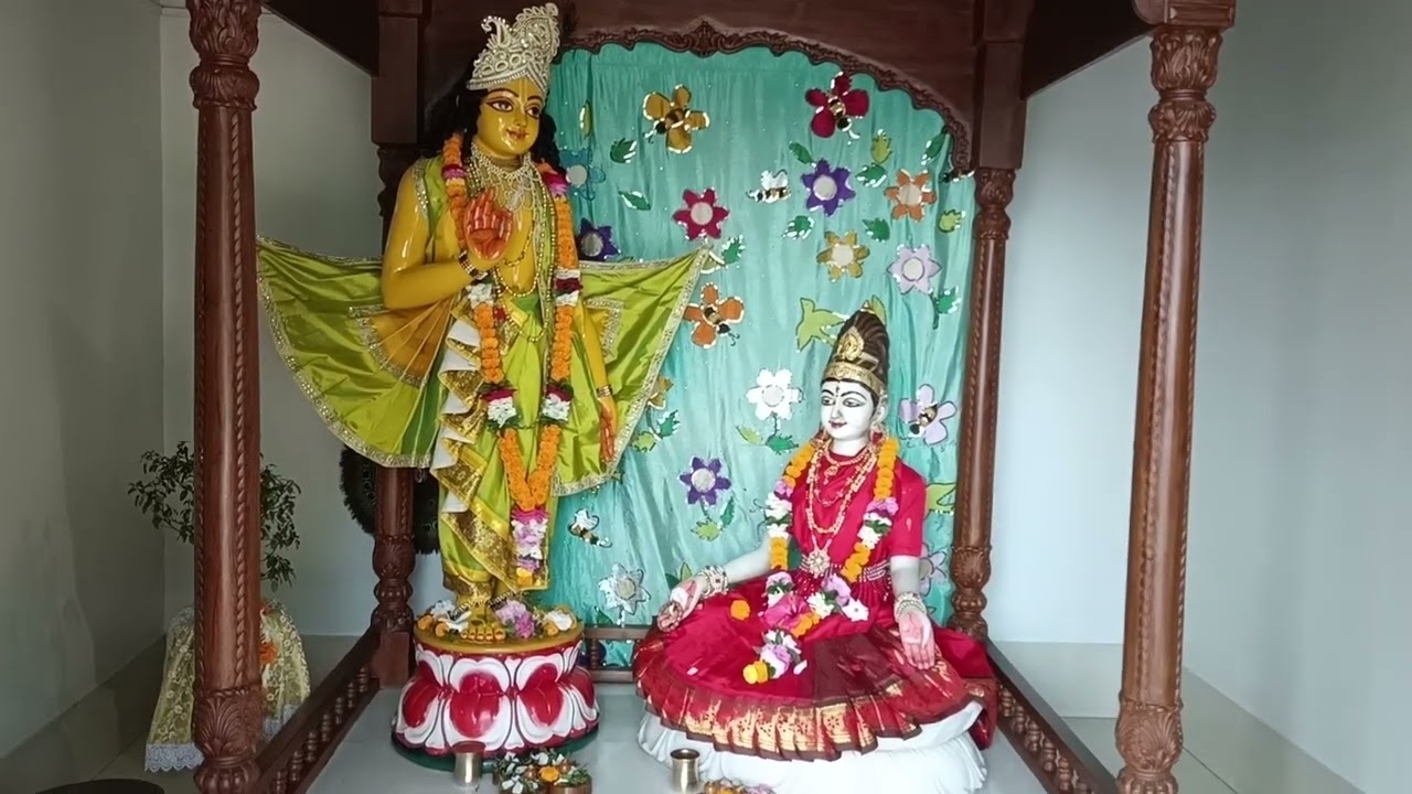 Temple de Gauranga et Simantini devi dasi &agrave; Rajapur