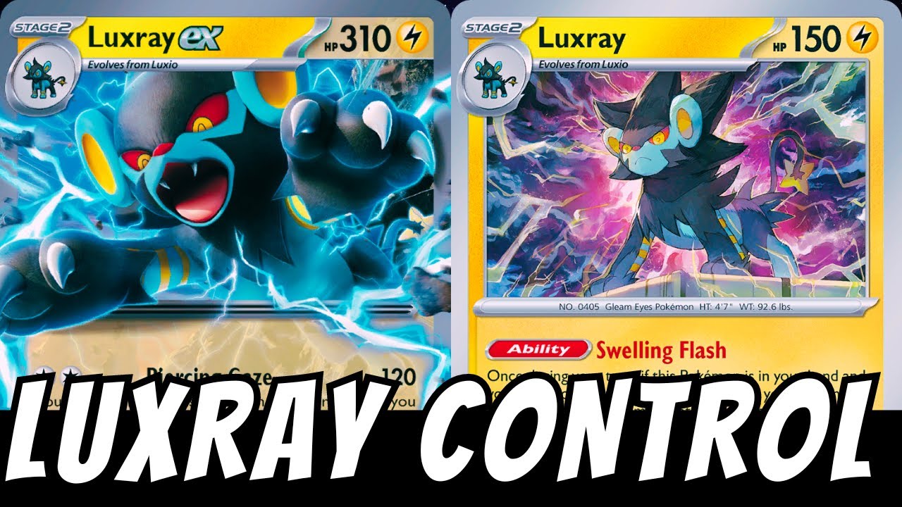 Luxray ex Control Deck || Pokémon TCG Live || Twilight Masquerade