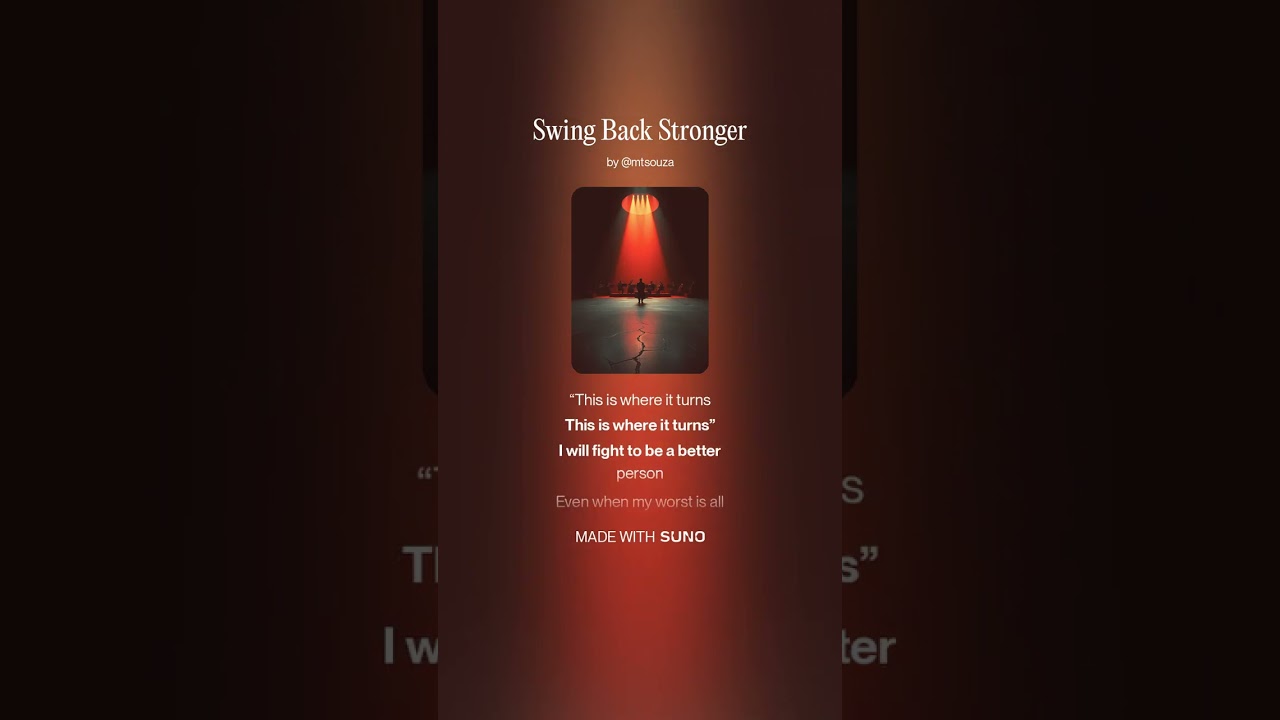 Swing Back Stronger 1