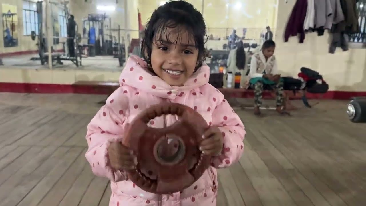Aaj bitto ne gym ki 😱