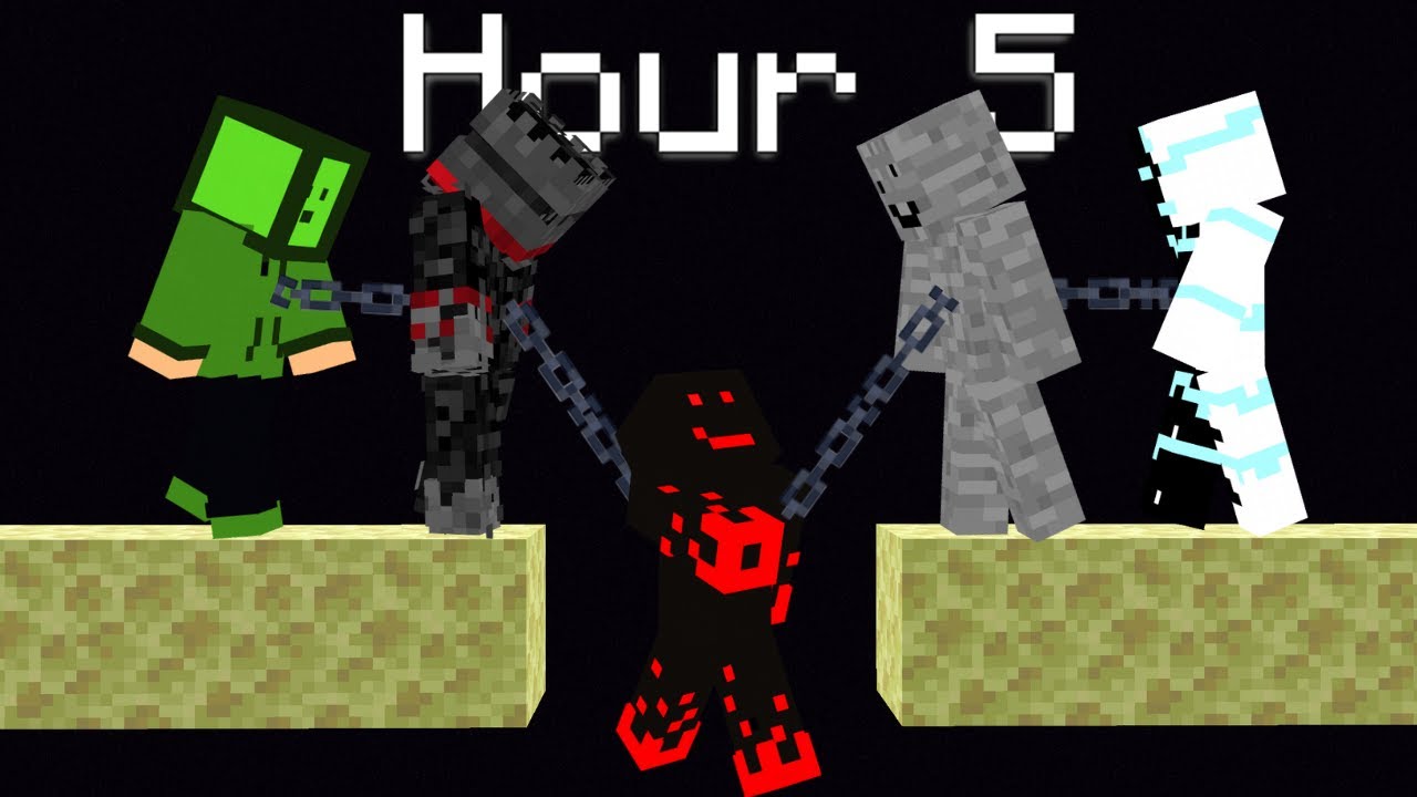Can 5 Friends play Minecraft Chained Together