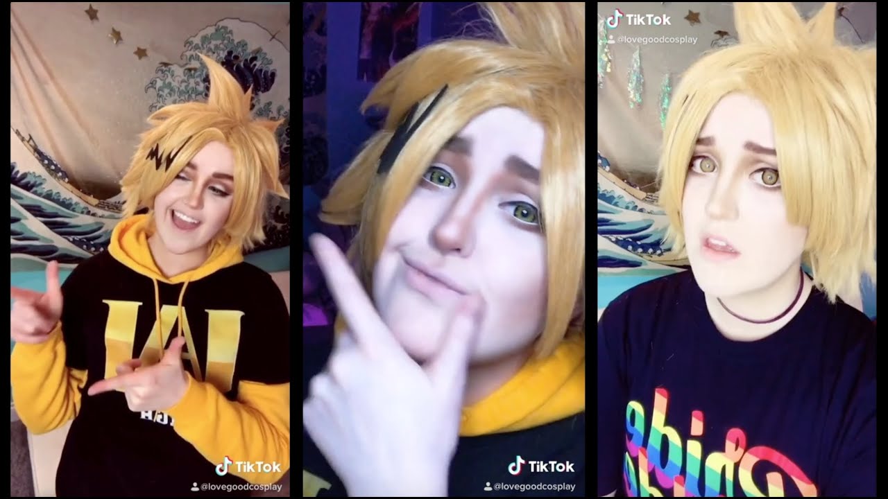 Kaminari Denki My Hero Academia Tik Tok Compilation - LovegoodCosplay