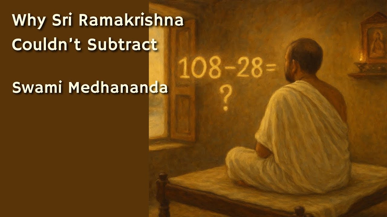 Why Sri Ramakrishna Couldn't Subtract · Swami Medhananda