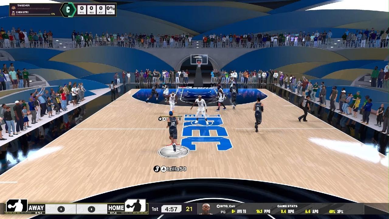Nba 2k25 Rec Triple OT Gameplay