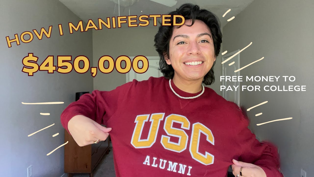 How I Manifest $450,000 in College Scholarships (WHAT NOBODY TELLS YOu) Merit + Need-Based