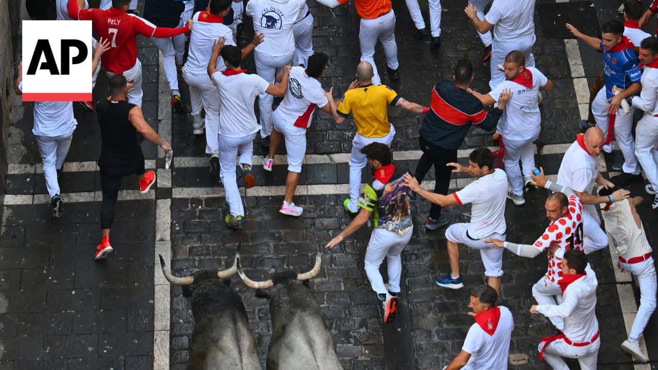 Spectators gather in Spain for San Ferm&iacute;n bull festival