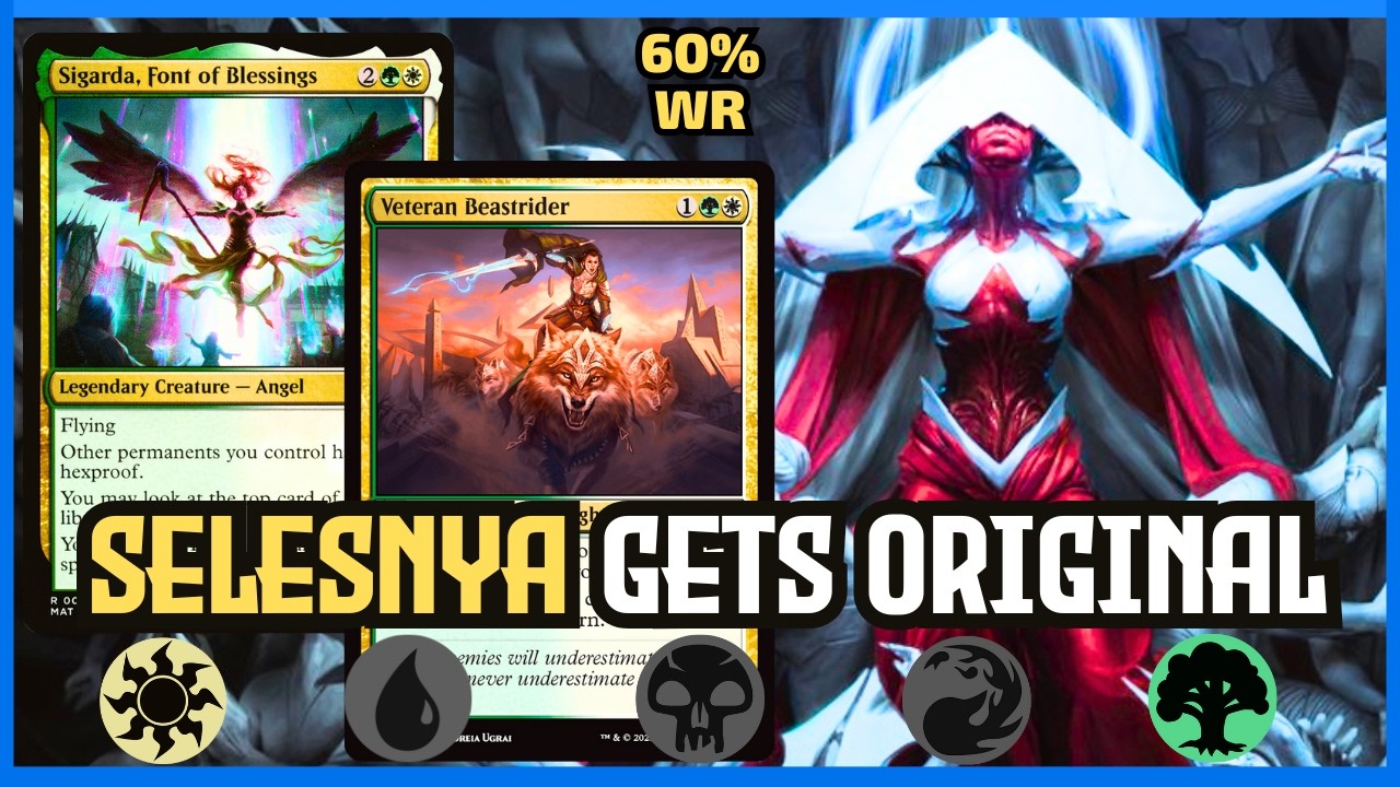 🟢⚪This SHOULDN'T Work - But It's UNREAL! | MTG Arena Standard Selesnya Mythic Ranked
