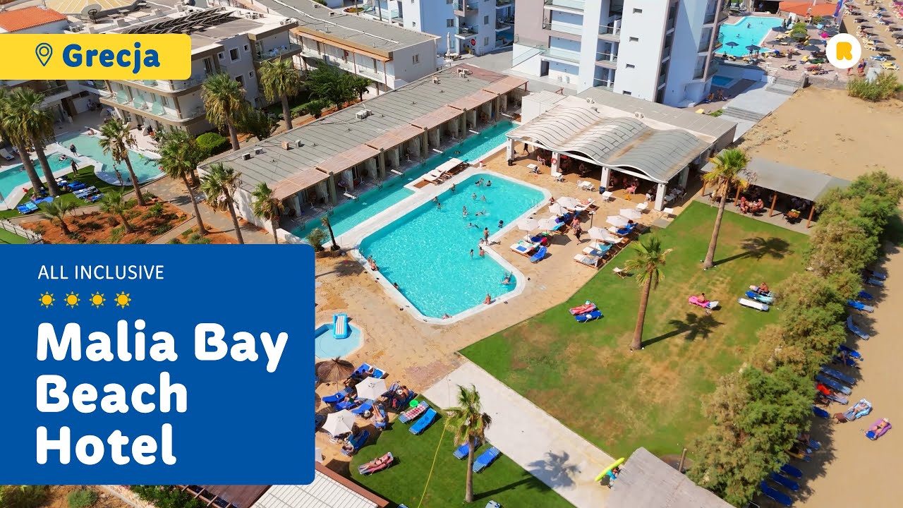 Malia Bay Beach Hotel & Bungalows (4*) - Grecja - Kreta - Greckie wakacje w najlepszym wydaniu