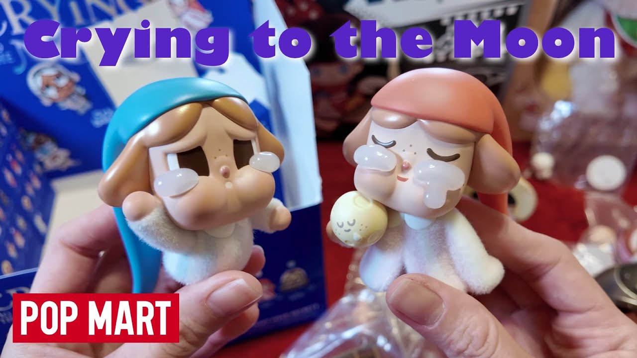 Pop Mart Crybaby Crying to the Moon