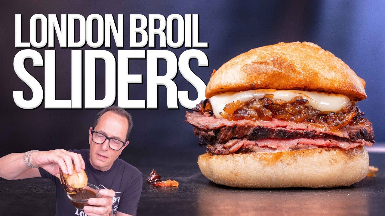 A TRULY PERFECT LONDON BROIL BECOMES THE MOST INSANE SLIDERS EVER 🤯 | SAM THE COOKING GUY