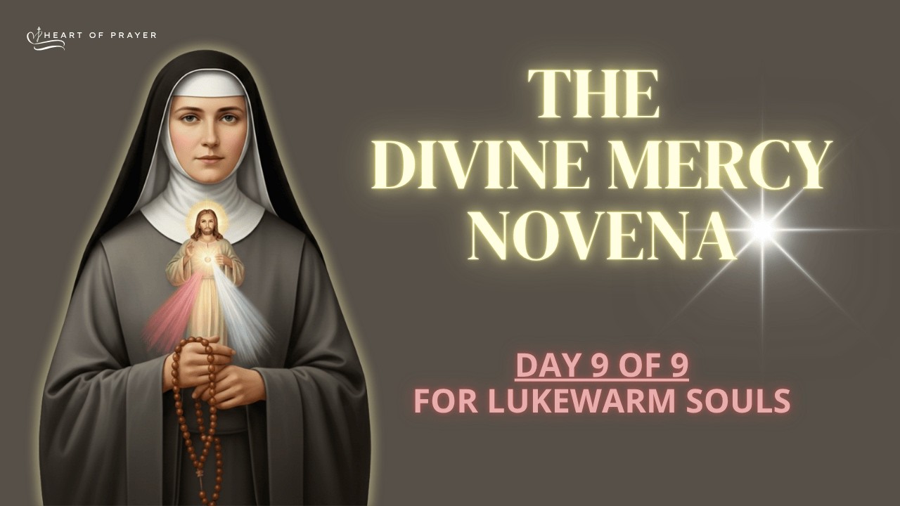 Divine Mercy Chaplet Novena 📿 Day 9 – Praying for Lukewarm Souls