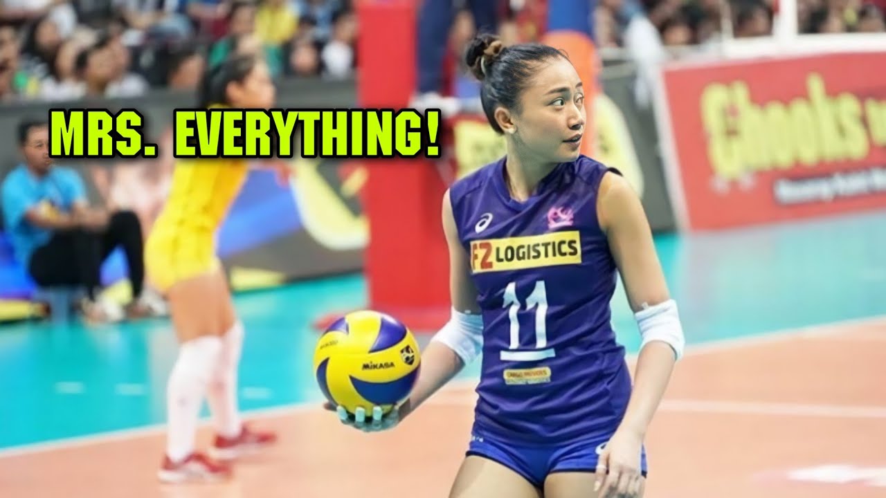 IN CASE YOU MISS HER WATCH THIS! Cha Cruz-Behag Thunderous Spikes! Part 1