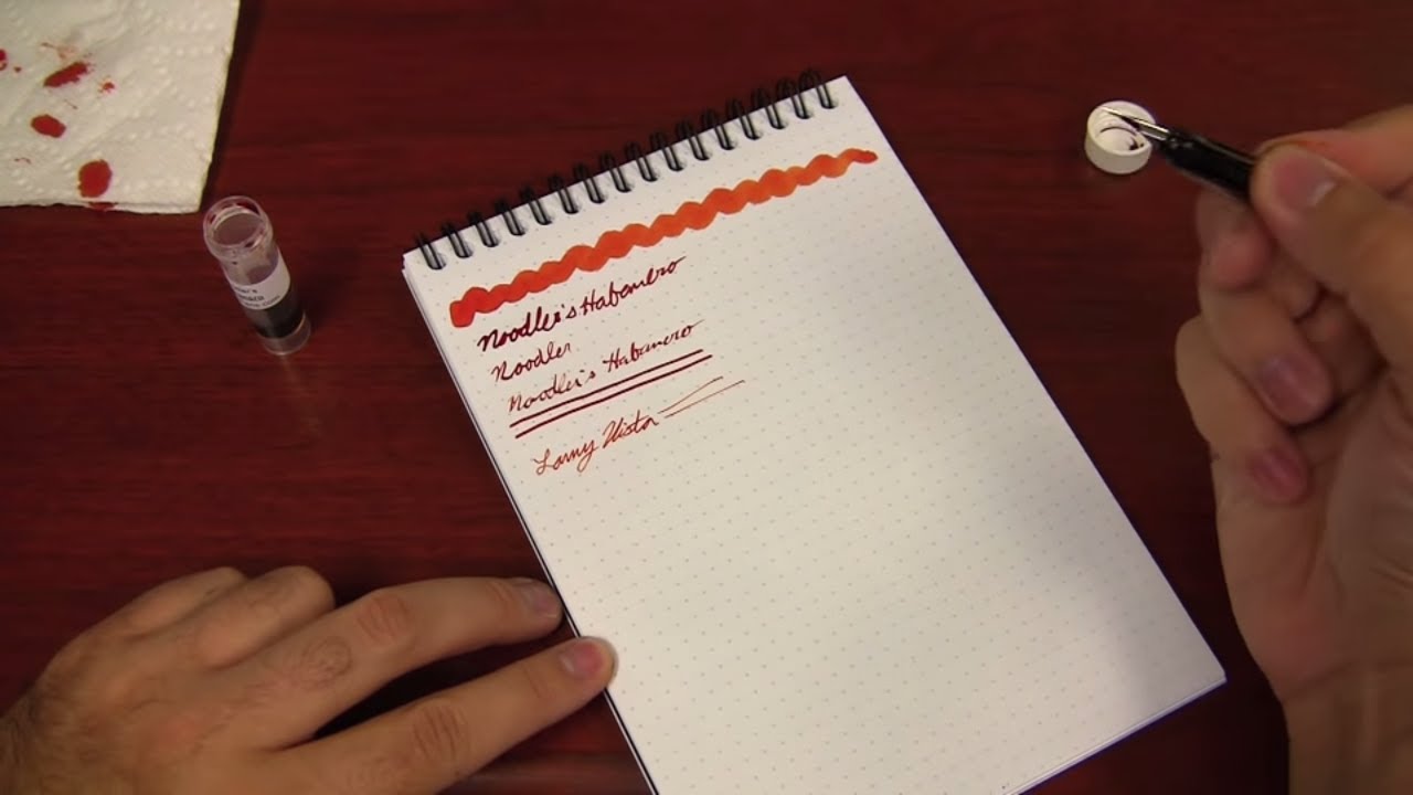 How To Test Ink With Goulet Ink Samples (Fountain Pen 101)