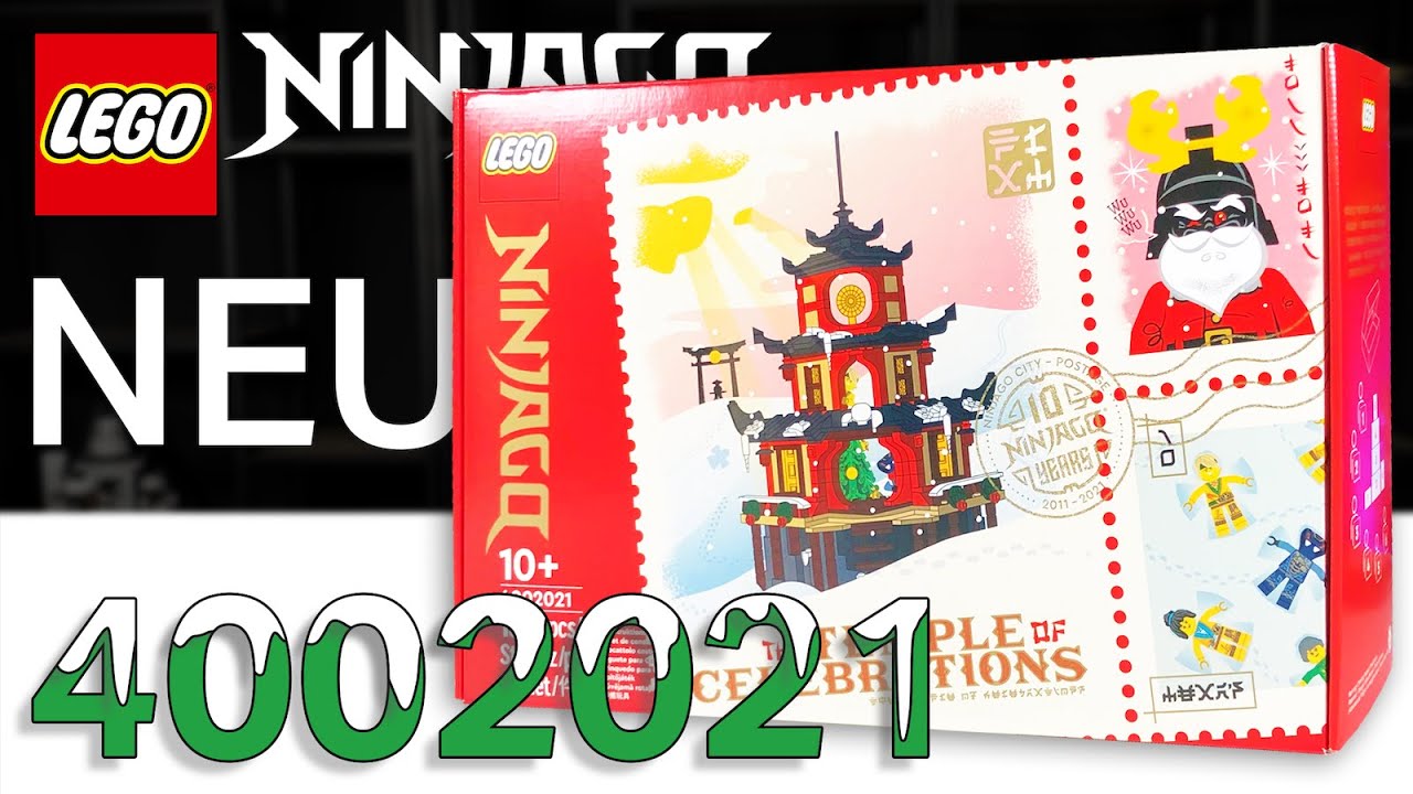 Ein EXKLUSIVES Mitarbeiter-Set aus den TRÄUMEN! 🥵 Lego Ninjago 4002021 Temple of Celebrations Review