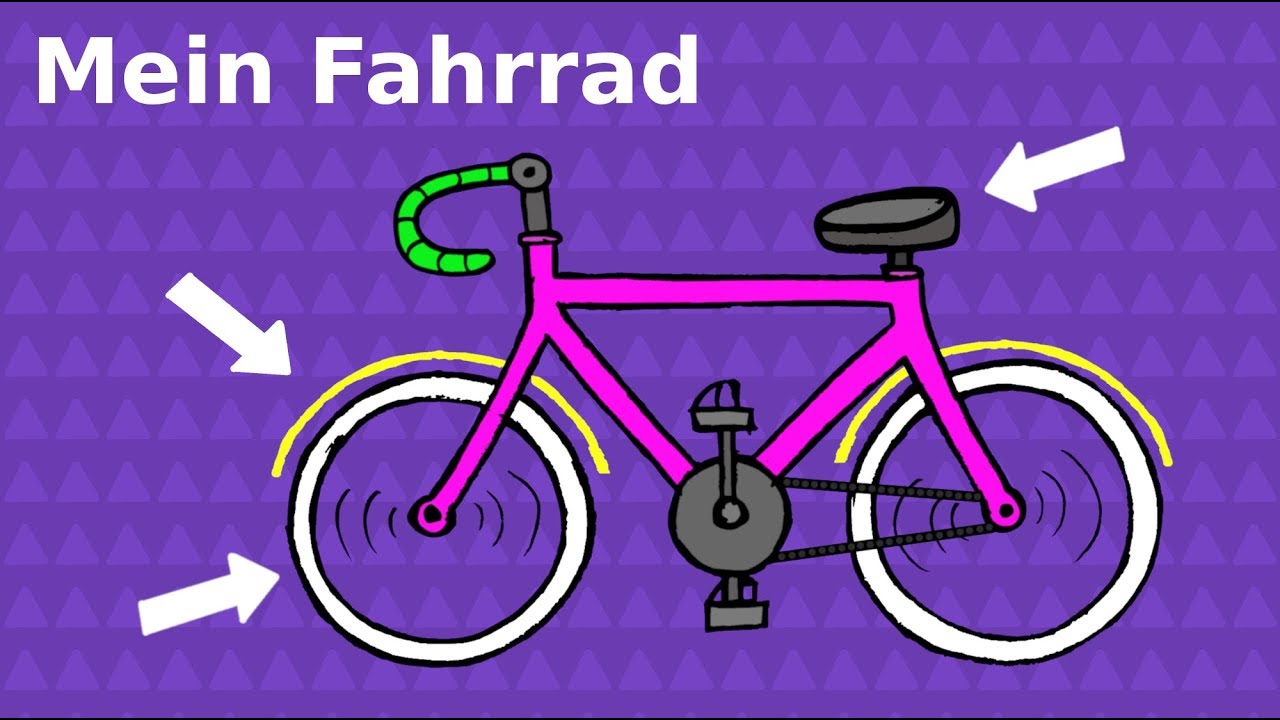 Deutsch lernen: Mein Fahrrad / learning German: my bike