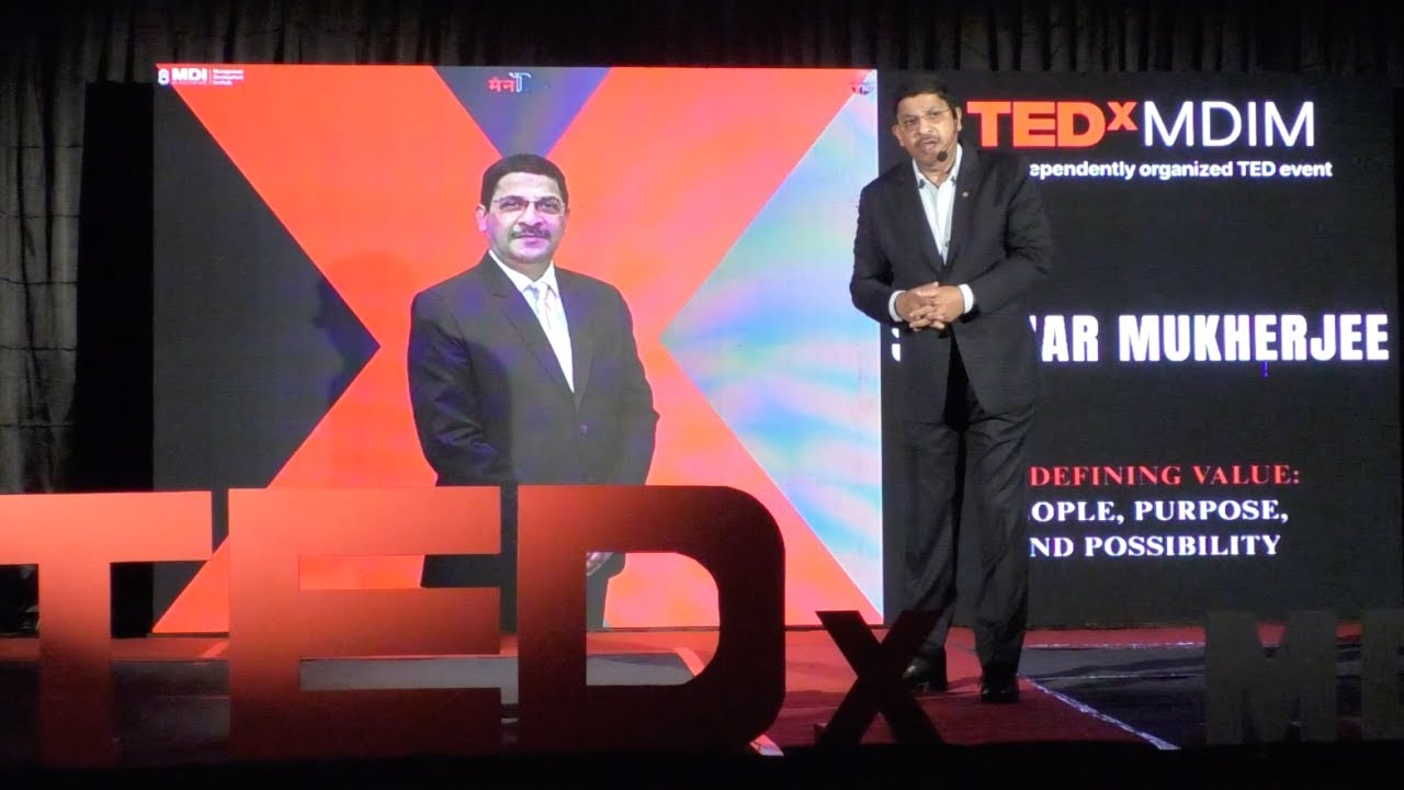 Redefining Value : Beyond Survival  | Shekhar Mukherjee | TEDxMDIM