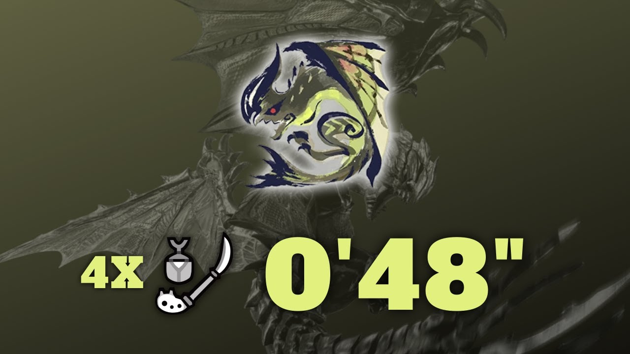 【MHRS Demo】How to kill Astalos in 48 seconds | ライゼクス 操虫棍&times;4 【PC】