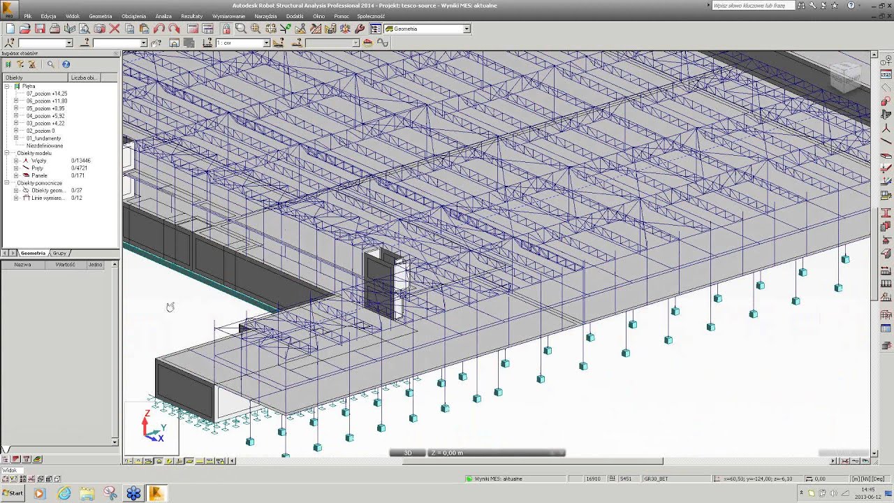 Niedoceniane polecenia i procedury Autodesk Robot 2014