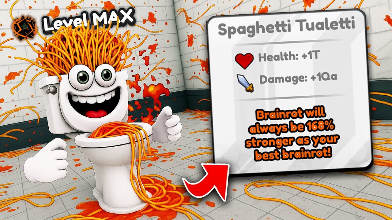 Unlocking MAX LEVEL Spaghetti Tualetti In Brainrot Evolution! (Roblox)