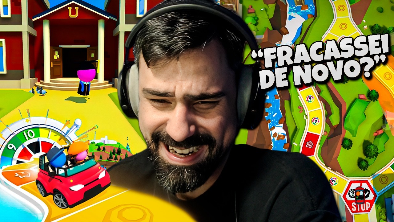 NADA QUE É DO POBRE FUNCIONA! Jogando o Jogo da vida 2!