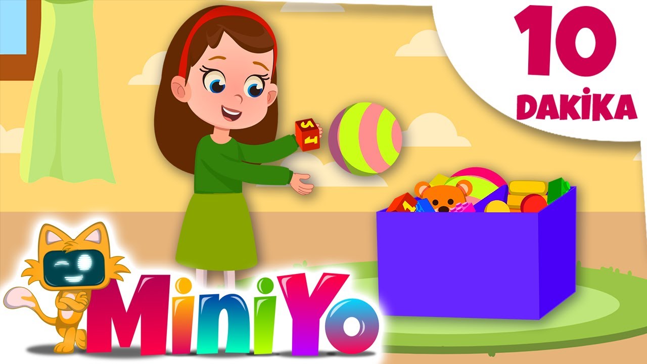 Oyuncak Toplama Şarkısı + Daha Fazla Çocuk Şarkısı | Miniyo