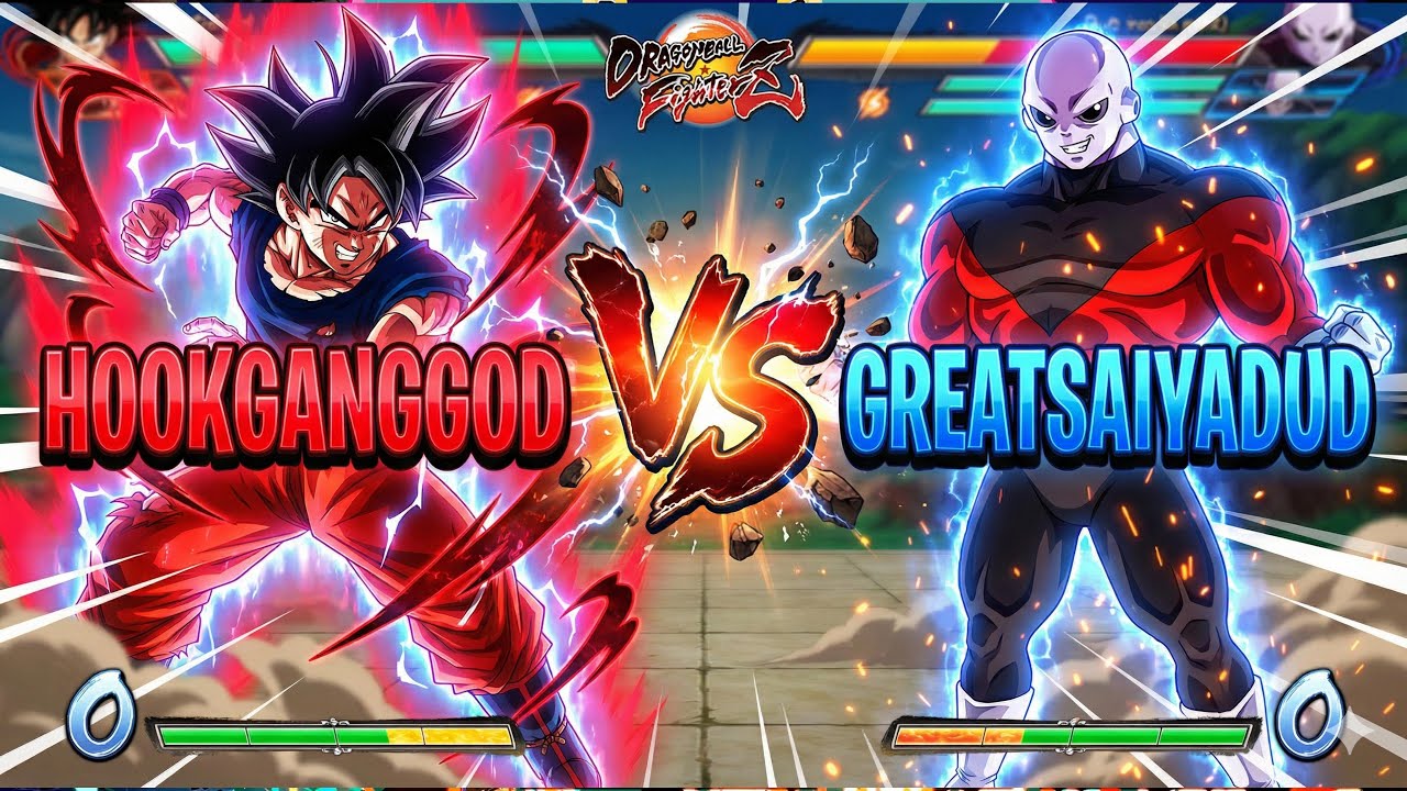 HOOKGANGGOD vs GREATSAIYADUD | Hype Dragon Ball FighterZ Match (DBFZ)