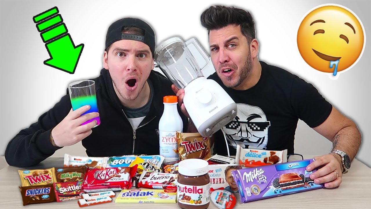 MIXIAMO TUTTI I TIPI DI CIOCCOLATO!!! (sarà BUONO??)