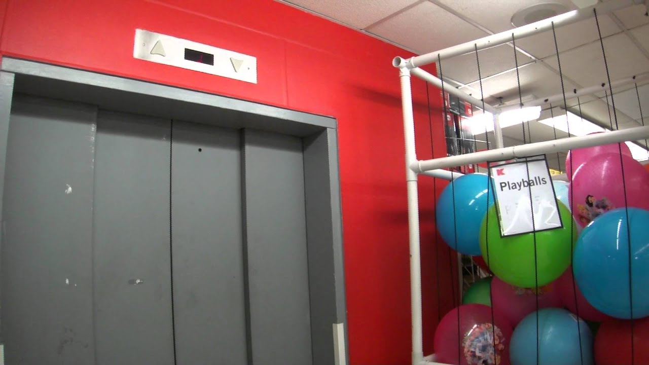 Awful MontgomeryKONE Death Trap Elevator at Kmart, Penn Station, New York, NY