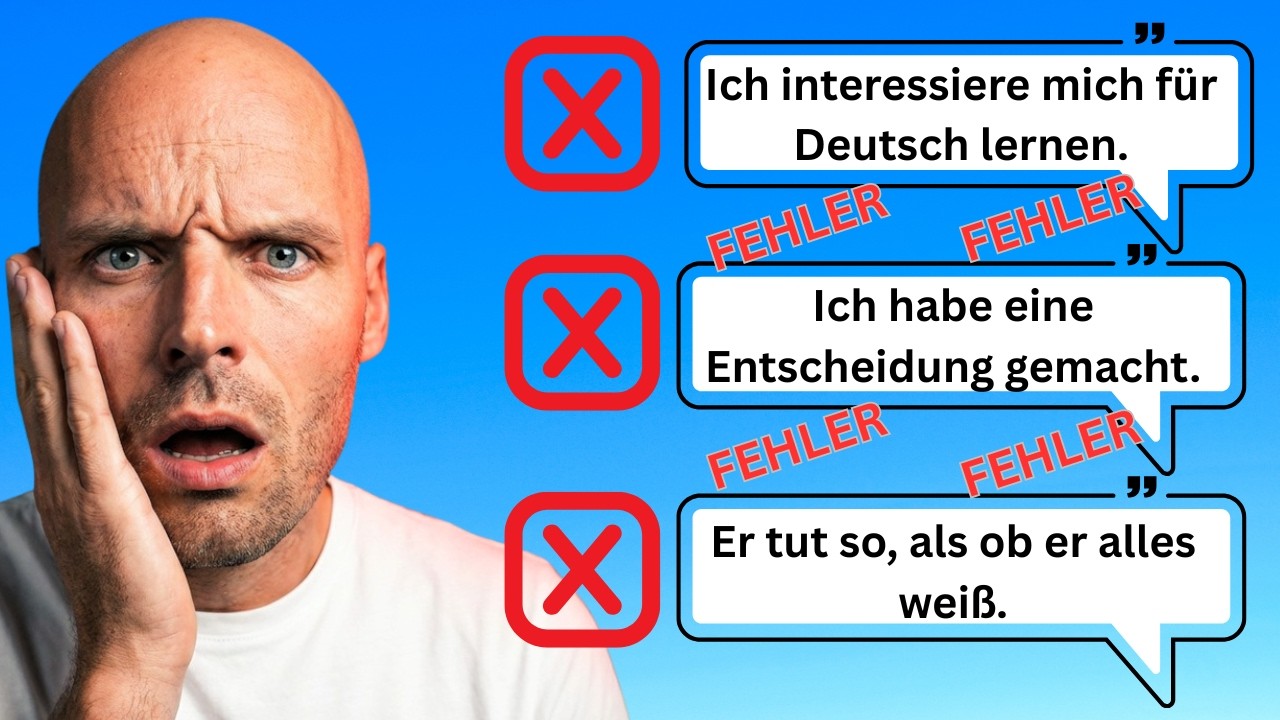 Diese Fehler zeigen, dass du noch nicht auf B2 bist (LIVE-Test)
