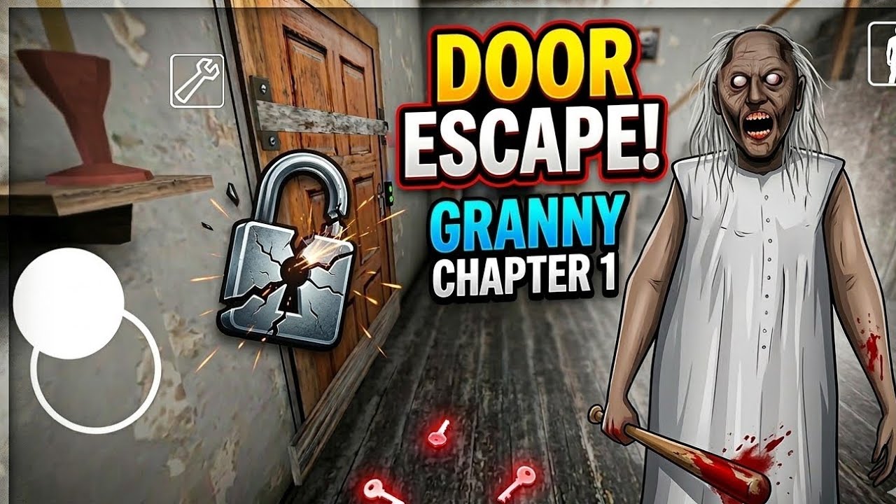 Granny Chapter 1: Door Escape Challenge - Why it is so difficult ? 🔑🚪