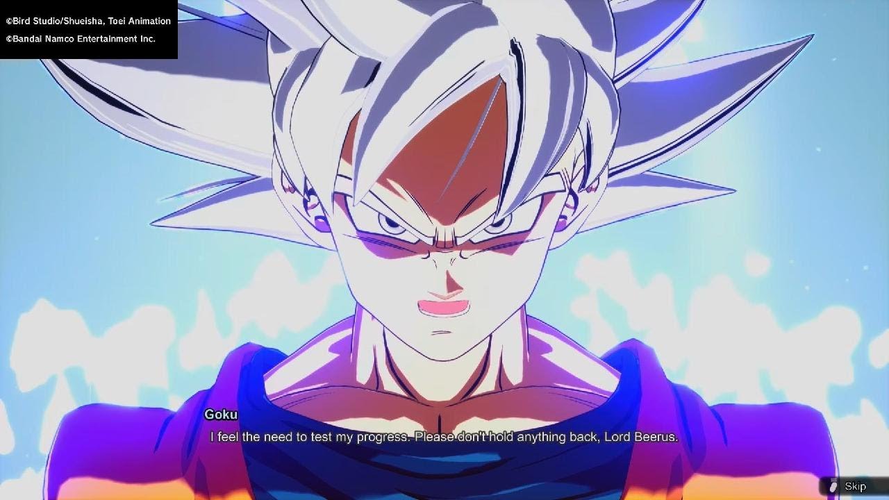 DRAGON BALL: Sparking! ZERO_Ultra instinct Goku vs Beerus