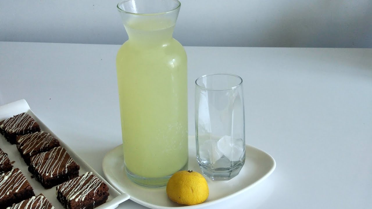 🍹10 Dakikada 2 limon ile  Buz Gibi PASTANE  Limonatası Yapin , 👉 HEMEN FERAHLAYIN🤤