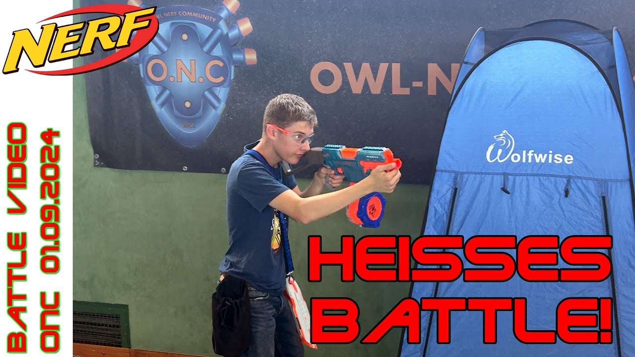 Heisser Nerf [Battle] der O.N.C 01.09.2024 (deutsch/german) | OWL Nerf Community
