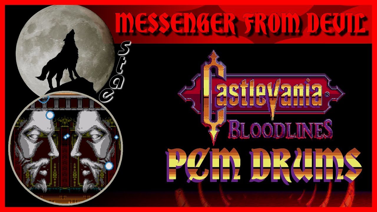 Castlevania Bloodlines [OST] - Messenger From Devil [Reconstructed PCM Remaster]