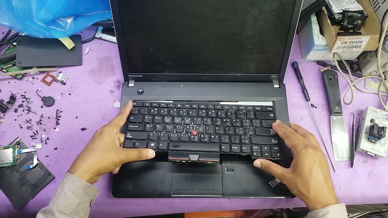 Lenovo E430 how to change keyboard,lenovo E430 keyboard replace,lenovo E430 how to open keyboard