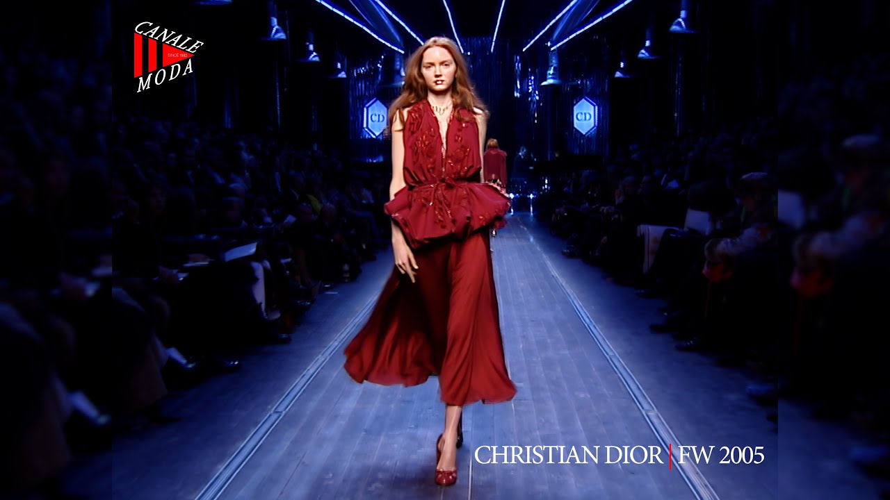CHRISTIAN DIOR Fall Winter 2005 Paris 4K - Canale Moda