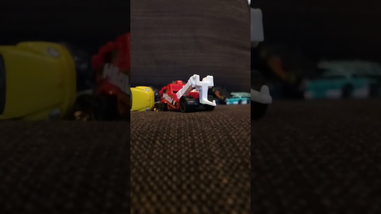 Car crash but slow no
