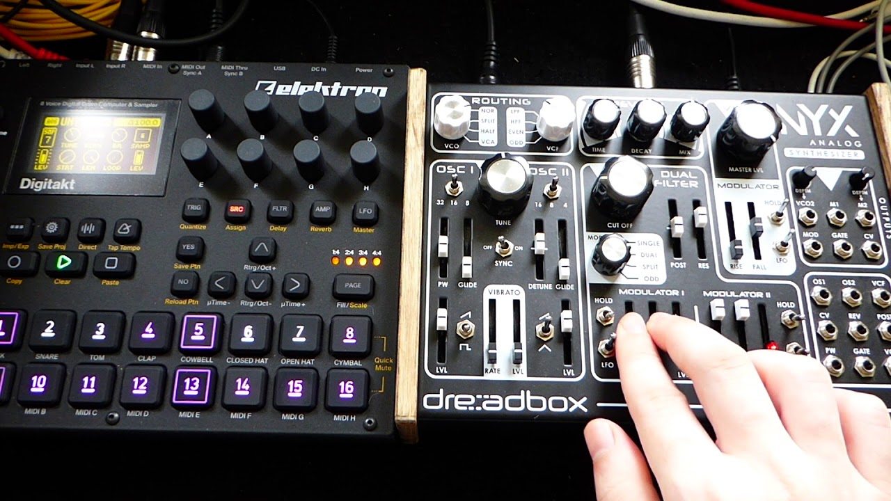 Elektron Digitakt & Dreadbox Nyx
