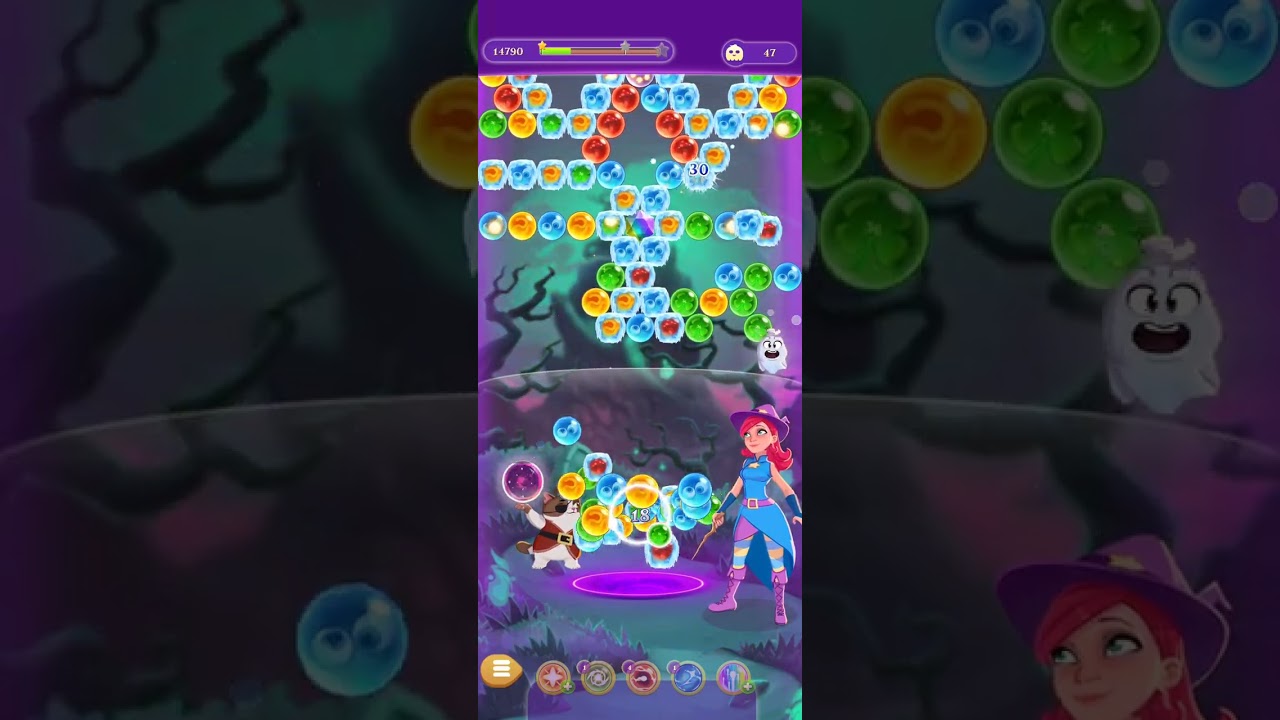 Bubble Witch Saga 3 fase 954 #bubblewitchsaga3 