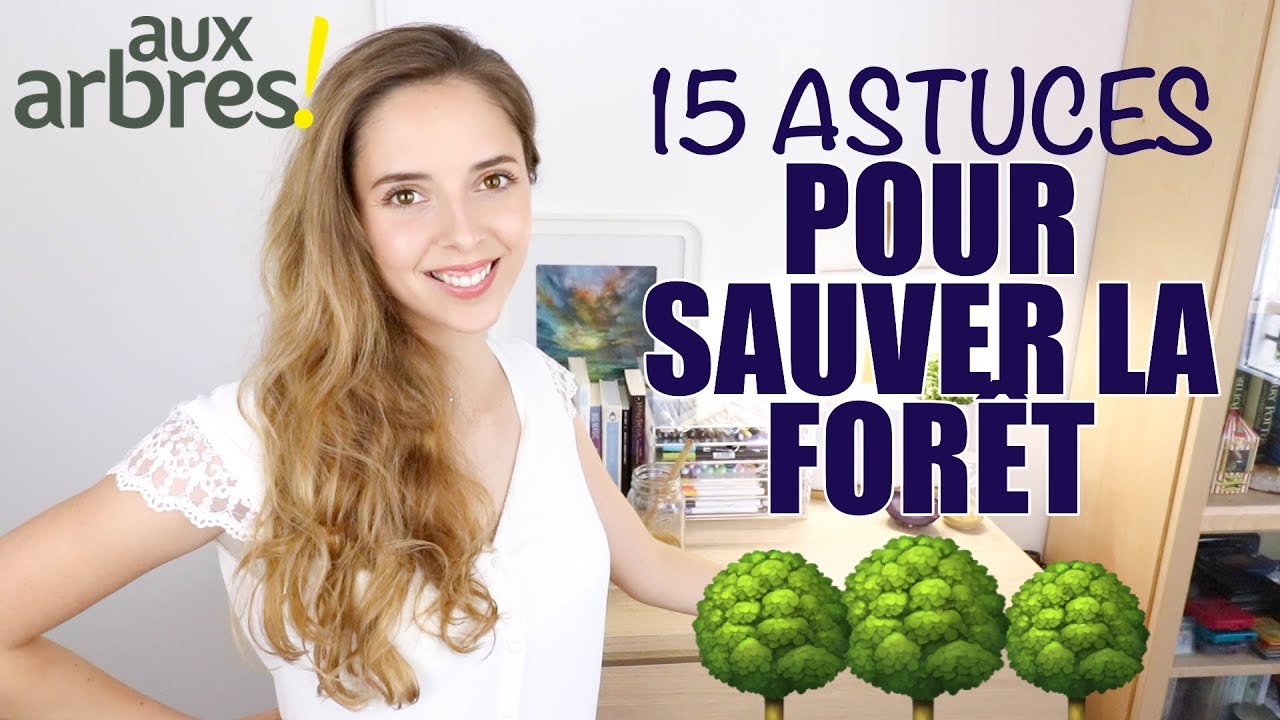 15 ASTUCES - Aux Arbres : on sauve les forêts !