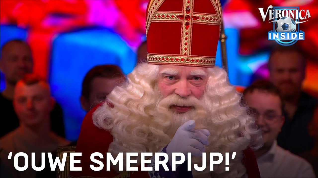 Sinterklaas terug bij Veronica Inside: 'Ouwe smeerpijp!' | VERONICA INSIDE