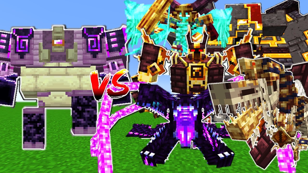 ENDER GUARDIAN VS L_ENDER'S CATACLYSM - MINECRAFT